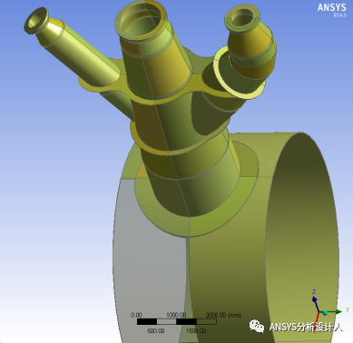 这个模型有点意思-建模和网格划分需要灵活运用各种功能!的图3